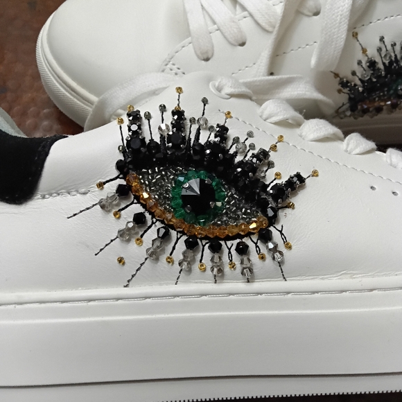 Kurt Geiger Sz. 8 Laney Evil Eye Sneaker - Picture 13 of 16